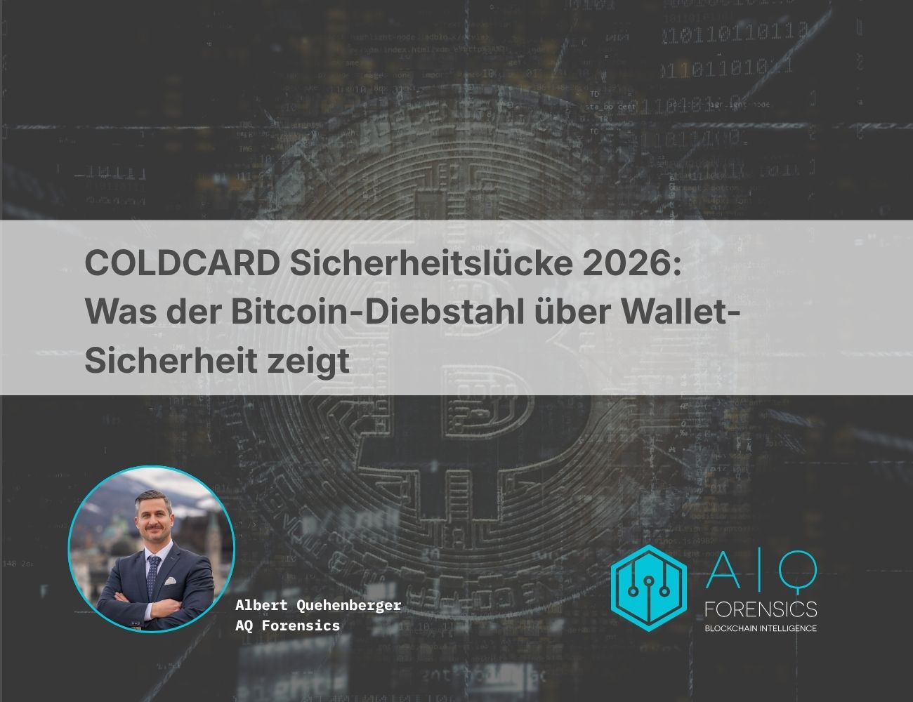COLDCARD Sicherheitslücke 2026: Was der Bitcoin-Diebstahl über Wallet-Sicherheit zeigt