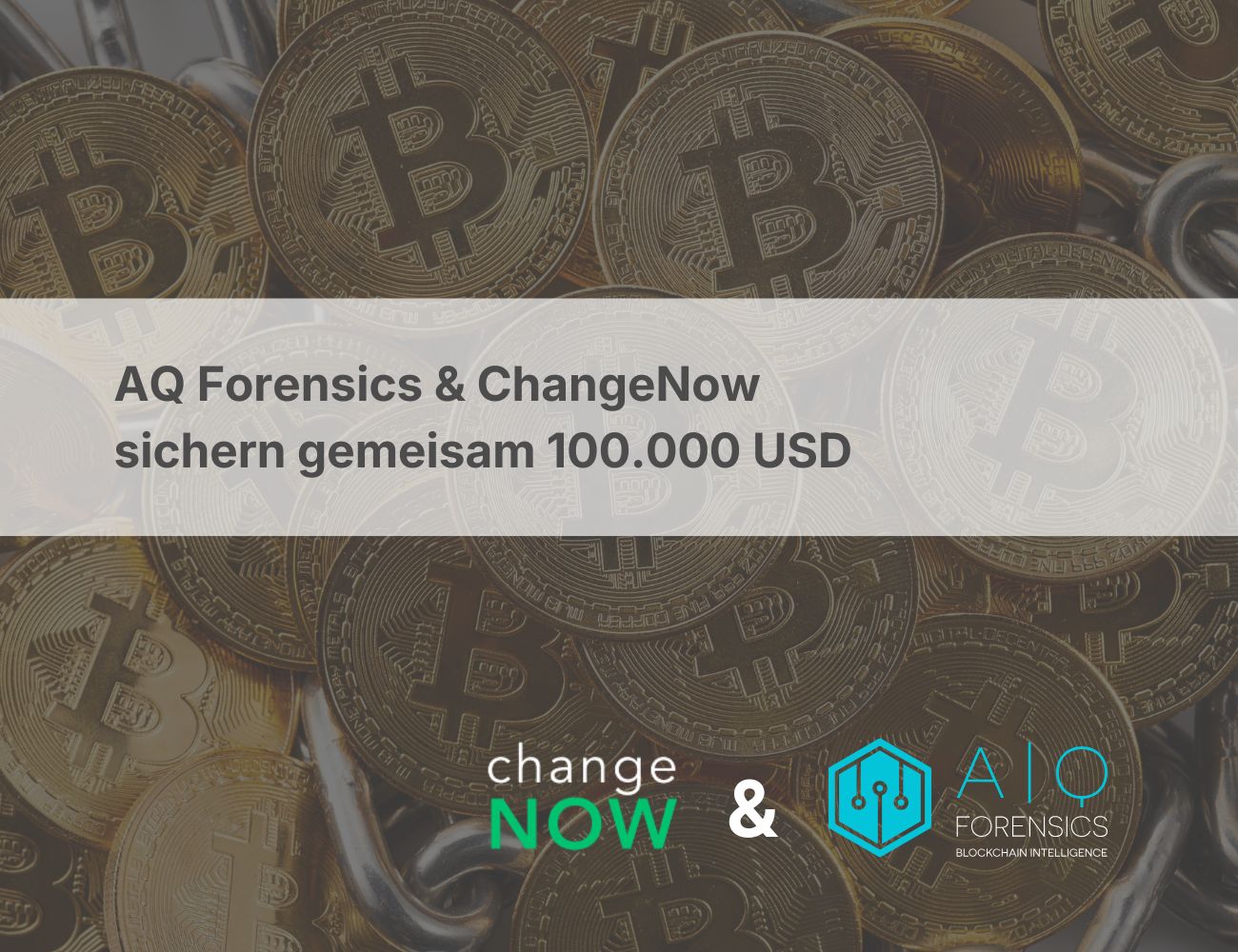 Fast 100.000 USD gesichert: Bitcoin-Sicherstellung durch AQ Forensics & ChangeNOW